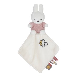 Miffy Kramme bamse klud - Fluffy Pink^