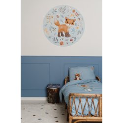 Little Dutch - Tppe Dot mixet Bl med latex bagside