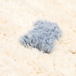 Little Dutch - Tppe Dot mixet Bl med latex bagside