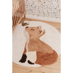 Little Dutch - Gulvtppe Fox - 110x110 cm