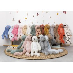 Happy Horse - Kaninen Richie Bidering Tr - 12 cm - Old Pink^