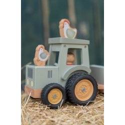 Little Dutch - Traktor m. Trailer - Little Farm