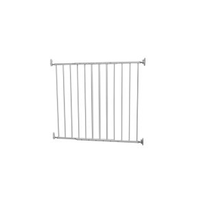 Safe & Care - Skruemonteret sikkerhedsgitter SC101 - Metal - Hvid - Plastik - Hvid - 68-106 cm