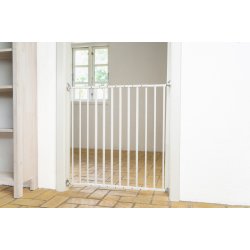 Safe &amp; Care - SafeGate Kindergarten Gate - Metal - Hvid - Plastik - Hvid - 74,5 - 117,5 cm