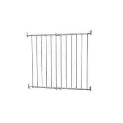 Safe &amp; Care - Skruemonteret sikkerhedsgitter SC111 - Metal - Hvid - Plastik - Hvid - 66-110 cm