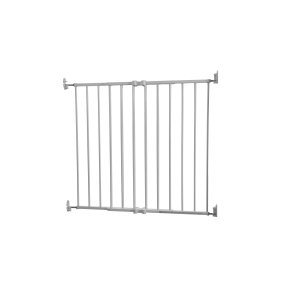 Safe & Care - Skruemonteret sikkerhedsgitter SC111 - Metal - Hvid - Plastik - Hvid - 66-110 cm