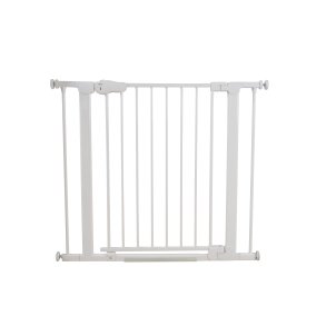 Safe & Care - Presmonteret sikkerhedsgitter SC301-i - Metal - Hvid - Plastik - Hvid - 74,5-79,5 cm