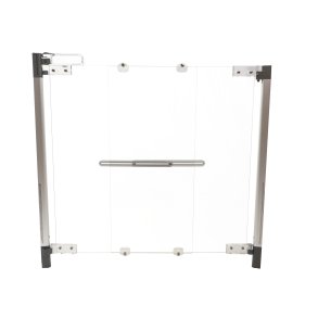 Safe & Care - Skruemonteret sikkerhedsgitter SC510 - Metal - Alu-farvet - Panel - Transparent - 75-100 cm