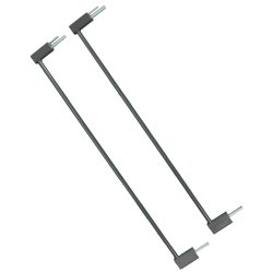 Safe &amp; Care - Gitter-forl�nger 2 x 7 cm SC540 - Metal - M�rkegr� - Plastik - M�rkegr�