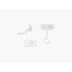 Safe & Care - Tape-baseret l�s til nedre skuffer SC801 - Plastik - Hvid