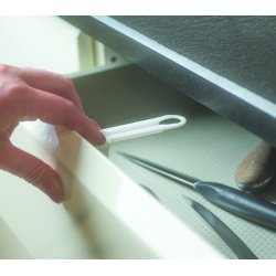 Safe &amp; Care - Tape-baseret topskuffe-l�s SC802 - Plastik - Hvid