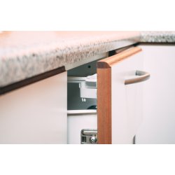 Safe &amp; Care - Tape-baseret topskuffe-l�s SC802 - Plastik - Hvid