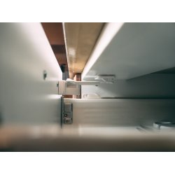 Safe &amp; Care - Tape-baseret topskuffe-l�s SC802 - Plastik - Hvid