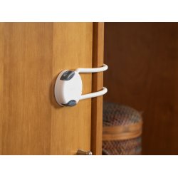 Safe &amp; Care - Tape-baseret Multi-tripel-l�s SC803 - Plastik - Hvid + M�rkegr�