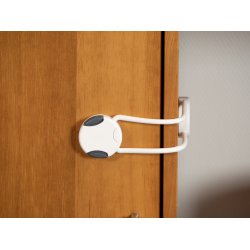 Safe &amp; Care - Tape-baseret Multi-tripel-l�s SC803 - Plastik - Hvid + M�rkegr�