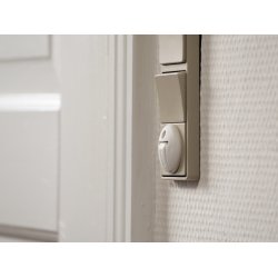 Safe &amp; Care - Kontaktsikring EU SC804 - Plastik - Hvid