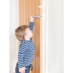 Safe &amp; Care - D�rstopper med "parkeringsplads" SC806 - Plastik - Hvid