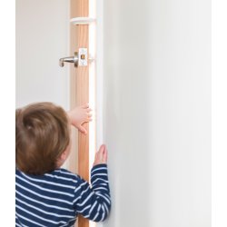 Safe &amp; Care - D�rstopper med "parkeringsplads" SC806 - Plastik - Hvid