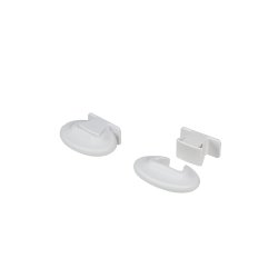 Safe &amp; Care - D�rstopper med "parkeringsplads" SC806 - Plastik - Hvid