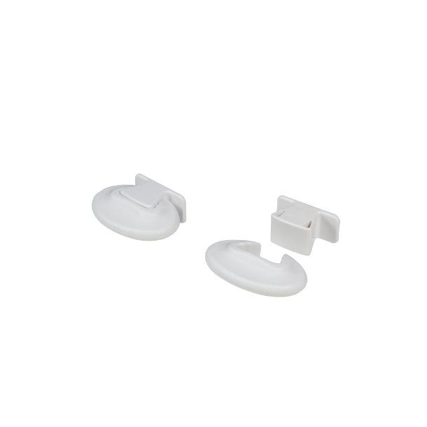 Safe &amp; Care - Drstopper med "parkeringsplads" SC806 - Plastik - Hvid