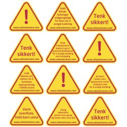 Safe &amp; Care - L�ringss�t for sikkerhed i hjemmet SC808 - Diverse