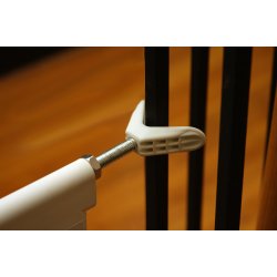 Safe &amp; Care - SafeGate Y-Spindel SC905 - Plastik - Hvid - Metal - Galvaniseret - 80 mm