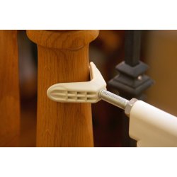 Safe &amp; Care - SafeGate Y-Spindel SC905 - Plastik - Hvid - Metal - Galvaniseret - 80 mm