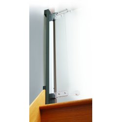 Safe &amp; Care - Gitter-installationssystem SC907 - Tr� - M�rkegr� - Plastik - M�rkegr�