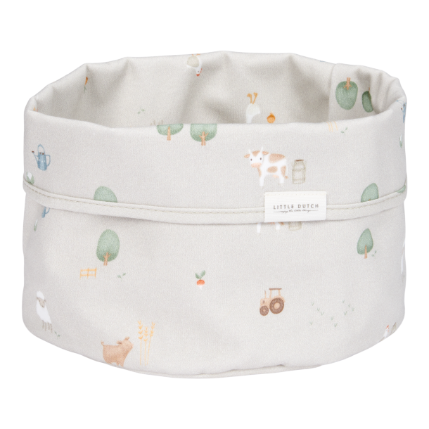 Little Dutch - Opbevaringskurv, rund - Little Farm^