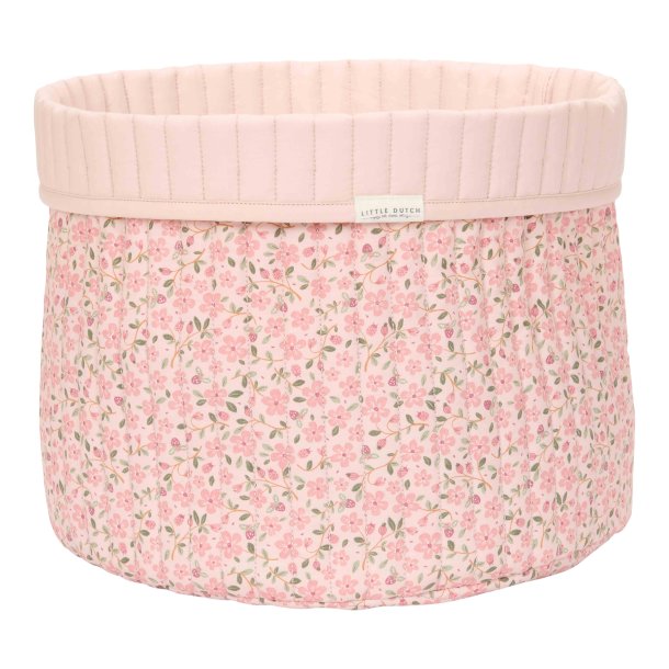 Little Dutch - Quiltet Opbevaringskurv Stor Fairy Floral