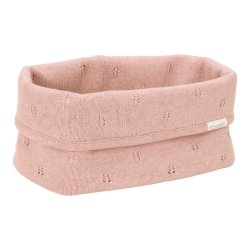 Little Dutch - Strikket Opbevaringskurv Stor Pure Blossom^