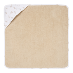 Little Dutch - Badehndklde m. Htte muslin - Baby Bunny - 75x75 cm