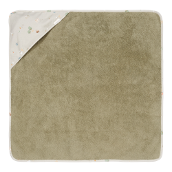 Little Dutch - Badehndklde m. htte - Little Farm^ - 75x75 cm 