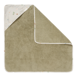 Little Dutch - Badehndklde m. htte - Little Farm^ - 75x75 cm 