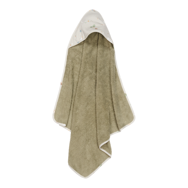 Little Dutch - Badehndklde m. htte - Little Farm^ - 75x75 cm 