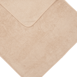 Little Dutch - Badehndklde m. Htte - Pure Beige - 75x75 cm^