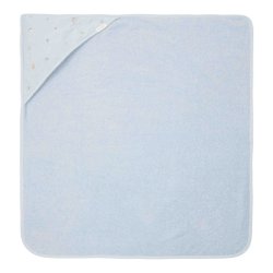 Little Dutch - Badehndklde m. htte Broderet Blue - 75x75 cm