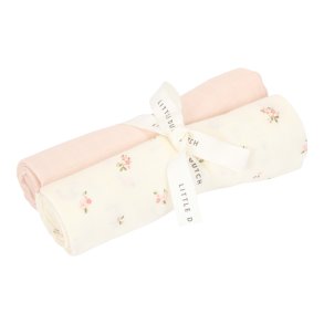 Little Dutch - Stofbleer 2 pak muslin 70 x 70 cm Fairy Blossom & Blossom