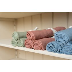 Little Dutch - Svb muslin 120 x 120 cm Pure Denim Blue^