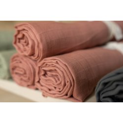 Little Dutch - Svb muslin 120 x 120 cm Pure Pink Fairy Blossom^