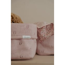 Little Dutch - Strikket Opbevaringskurv Lille Pure Blossom^