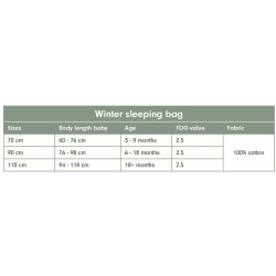 Little Dutch - Vinter sovepose 70 cm Blueberry Leaves