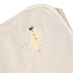 Little Dutch - Badehndklde m. htte - Baby Bunny - 75x75