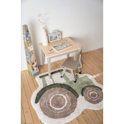 Little Dutch - Tppe Traktorformet med latex bagside