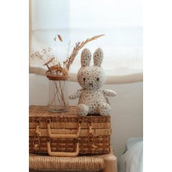 Miffy x Little Dutch Bamse AO print 20 cm - Lucky Leaves