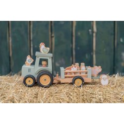 Little Dutch - Traktor m. Trailer - Little Farm